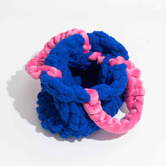 Bolsa Bucket Tejida a Mano para Mujer - Image 16