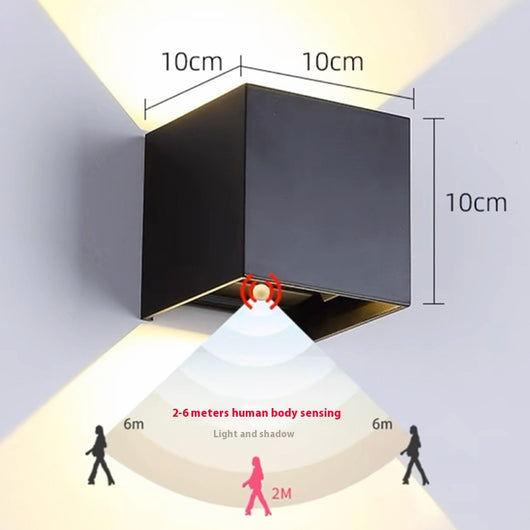 Lámpara de Pared LED Exterior Resistente al Agua Diseño Minimalista - Image 7