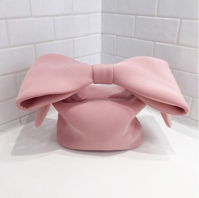 Bolsa de Algodón con Diseño de Moño y Forma Cóncava - Image 8