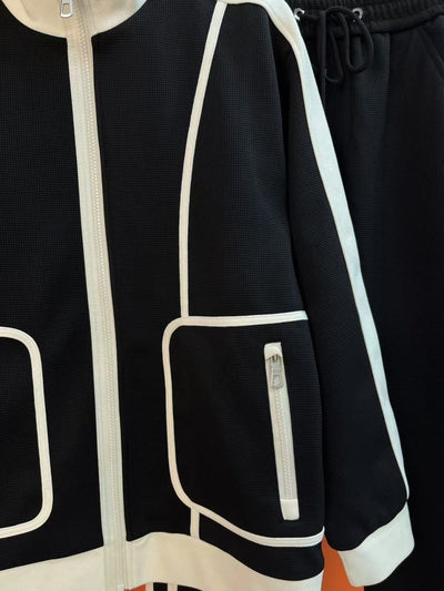 Conjunto Deportivo Hombre: Chaqueta Colorblock Cuello Alto y Pantalón Jogger Slim - Image 10