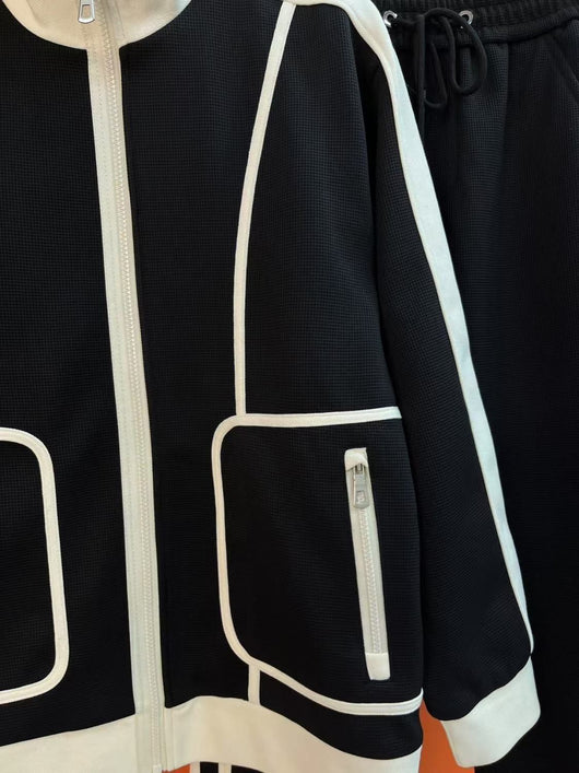 Conjunto Deportivo Hombre: Chaqueta Colorblock Cuello Alto y Pantalón Jogger Slim - Image 10