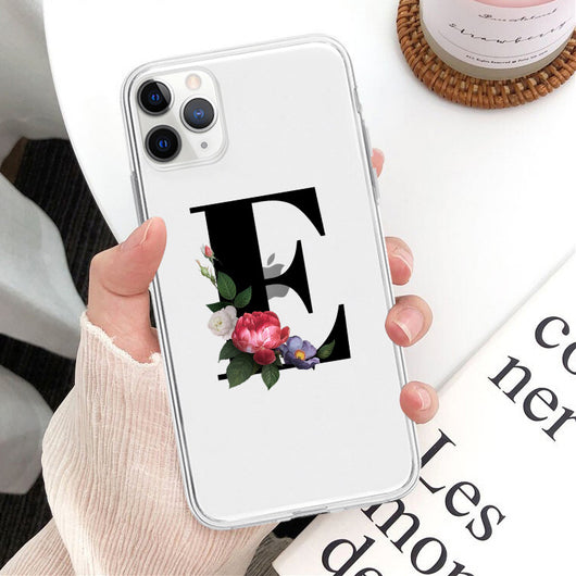 Funda de celular con alfabeto floral - Image 6