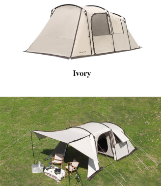 Carpa Túnel Landwolf Espaciosa para Camping y Turismo - Image 8