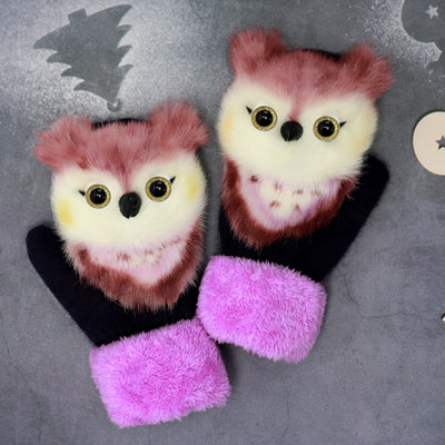 Guantes Térmicos Infantiles de Felpa con Diseños de Animales - Image 13