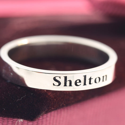 Anillo Monograma Personalizado para Parejas - Regalo Romántico Grabado - Image 11