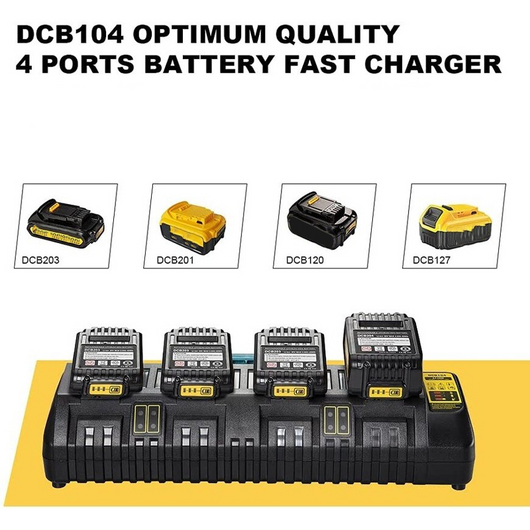Cargador Rápido DCB104 para Herramientas Eléctricas - Image 12
