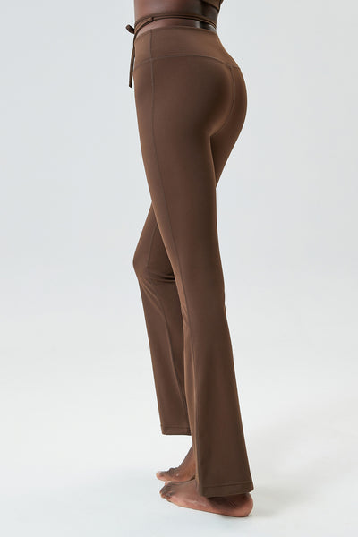 Pantalones Yoga Ajustados con Cordón para Mujer Tallas Grandes - Image 20