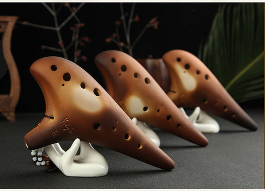 Ocarina Alto Sol Profesional de 12 Orificios - Instrumento de Viento Afinado - Image 14