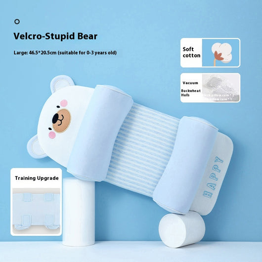 Almohada Correctora de Cabeza para Bebé Xiaomi 0-12 Meses con Cáscara de Trigo - Image 21