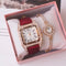 Caja De Pulsera De Reloj Roja