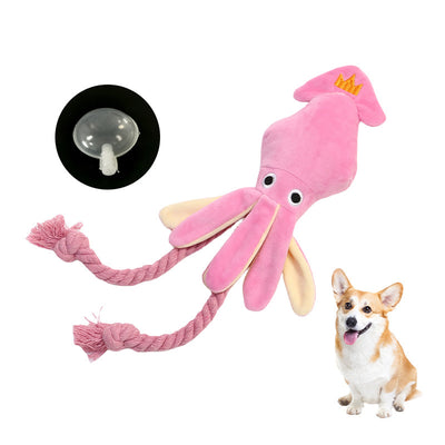 Juguete para Perro Pulpo Adorable con Sonido y Cuerda - Juguete Interactivo para Mascotas - Image 5