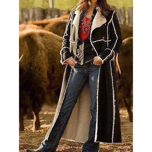 Abrigo Trench Cardigan de Manga Larga para Mujer - Estilo Europeo y Americano - Image 8