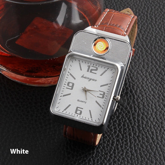 Encendedor Inteligente USB Tipo Reloj de Pulsera para Hombre - Image 4