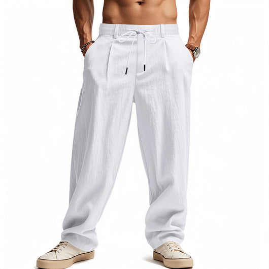 Pantalones Deportivos Anchos para Playa - Comodidad y Estilo para Hombre - Image 29