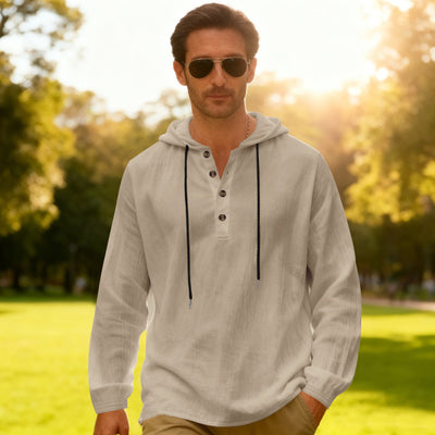 Camisa Playera Transpirable con Capucha para Hombre - Image 8