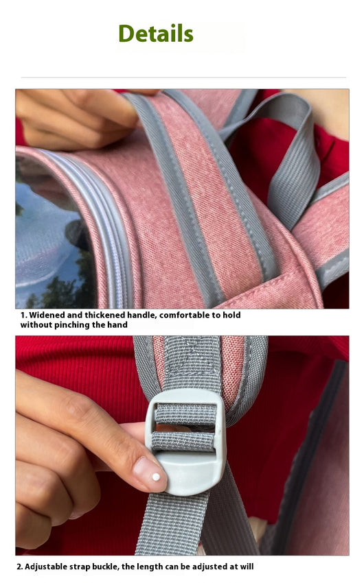Bolsa de Transporte para Mascotas Grande con Correa - Resistente a Arañazos y Plegable - Image 19