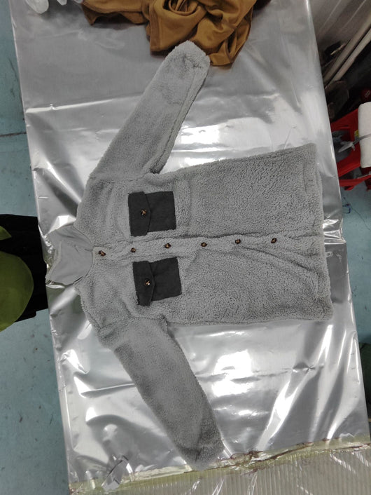 Abrigo Holgado de Lana de Cordero para Mujer - Image 13