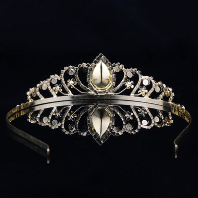 Corona Dorada de Princesa para Fiestas de Cumpleaños y Bodas - Image 10