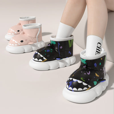 Paquete Completo de Abrigo para el Hogar: Zapatos Impermeables con Relleno de Plumón para Hombre y Mujer - Image 15