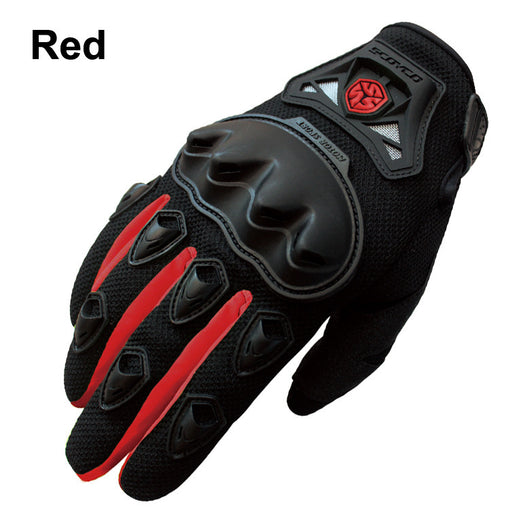 Guantes de Motocicleta Racing Anti-caída Anti-deslizante Medio Dedo - Image 7