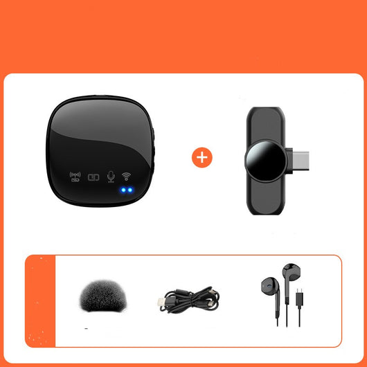 Micrófono Inalámbrico Clip Bluetooth Dual con Cancelación de Ruido - Image 7