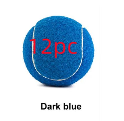 Pink rubber pet tennis ball, bite-resistant, for dogs to play fetch and chew. - Image 6