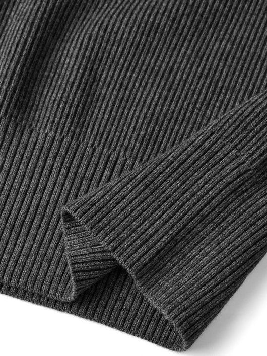 Cardigan de Lana con Cierre para Hombre - Suéter Tipo Saco Elegante - Image 10