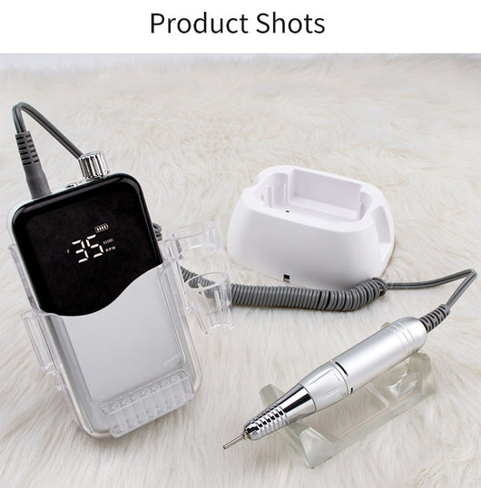Lijadora Eléctrica Portátil para Uñas con Almacenamiento - Image 16