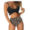 Negro with leopard print