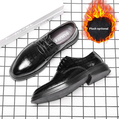 Zapatos Casuales de Cuero Genuino Británicos para Hombre - Tallas Grandes - Image 8