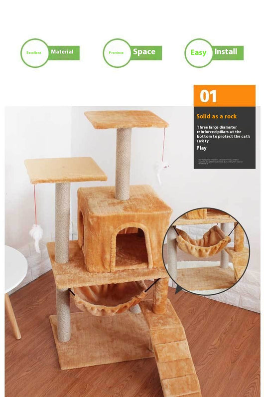 Árbol Rascador para Gatos con Torre de Escalada Espada - Image 24