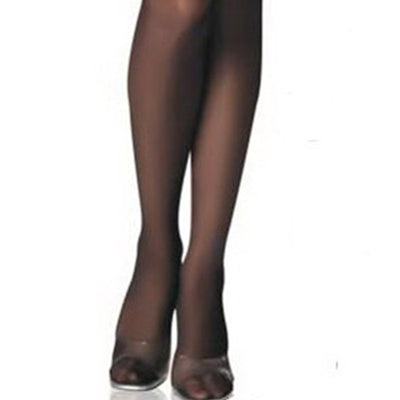 Medias de Encaje Negro Talla Grande con Ligas Estilo Europeo - Image 3