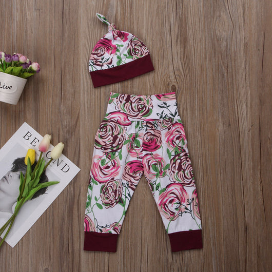 Conjunto de 3 Piezas de Algodón Estampado con Letras para Niños Pequeños - Image 2