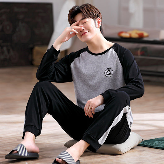 Pijama Casual Talla Grande Hombre Primavera Verano Tela Ligera - Image 6