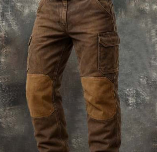 Pantalones de Trabajo Vintage Punk para Hombre - Image 14
