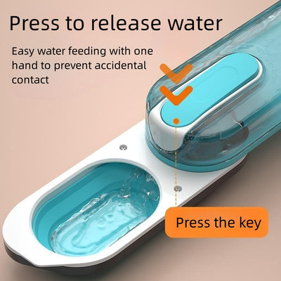 Botella de Agua Portátil para Mascotas con Bebedero Plegable - Image 8
