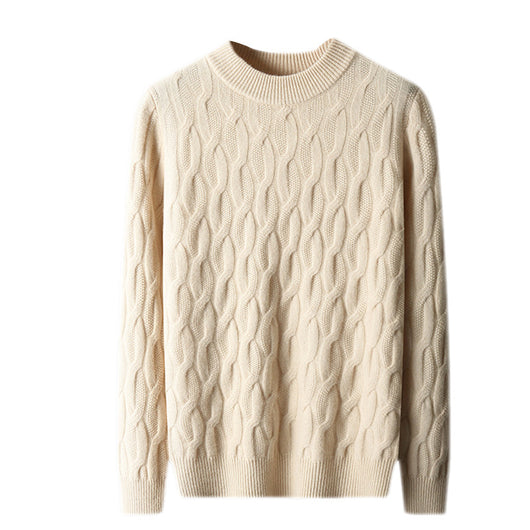 Suéter Cuello Alto Grueso para Hombre - Pullover Tejido Premium - Image 6