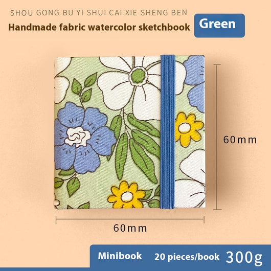 Cuaderno de Viaje Portátil para Acuarela con Diseño de Pájaro Feile - Image 8