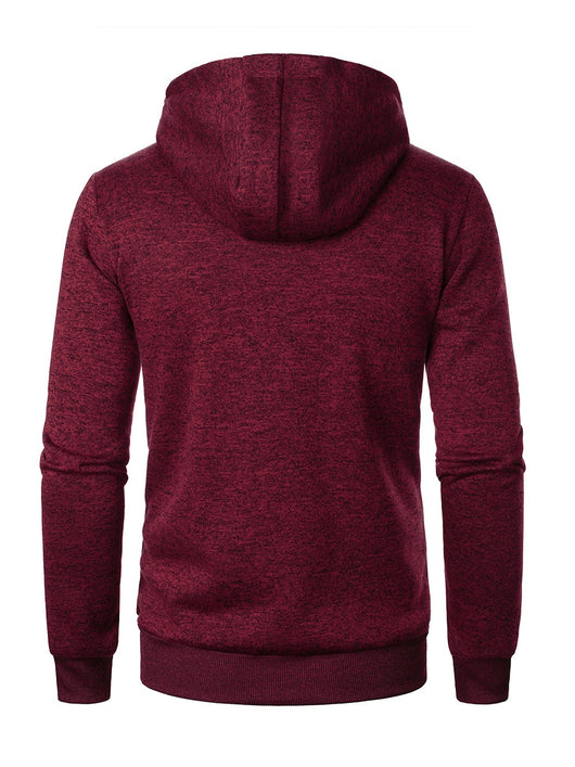 Suéter Deportivo con Capucha y Textura Jacquard para Hombre - Image 12
