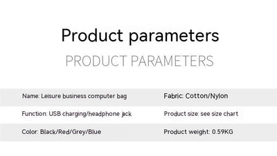 Mochila Empresarial con Carga USB - Diseño Casual y Funcional - Image 11