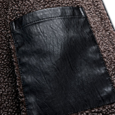 Abrigo de Invierno con Cuello de Solapa y Forro Grueso - Image 19