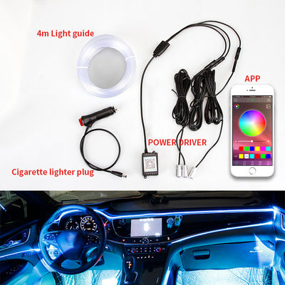 Luz de Ambiente para Auto con Control de Voz 5 en 1 - Image 5