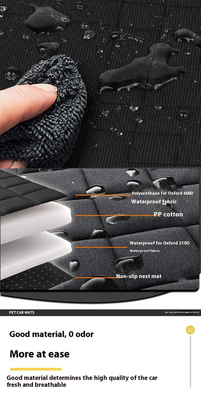Protector de Asiento Trasero y Colchoneta para Mascotas - Image 10