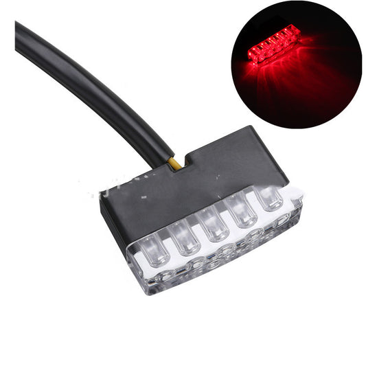 Luz Trasera LED para Motocicleta con Freno Inteligente