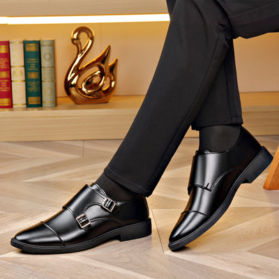 Zapatos de Cuero para Hombre con Suela Suave - Diseño Versátil y Cómodo - Image 3