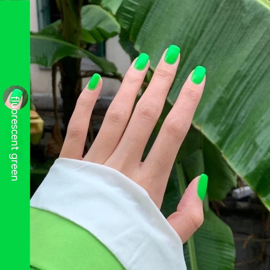 Manicura Fluorescente Estilo Europeo Americano para Discoteca - Image 8