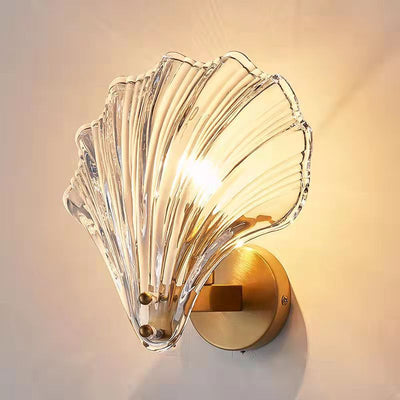Lámpara de Pared de Cristal para Dormitorio - Diseño Italiano Minimalista