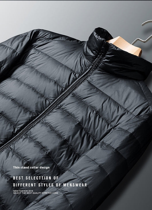 Chaqueta Ligera para Hombre con Cuello Alto - Image 13
