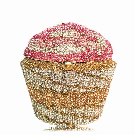 Bolsa de Hielo para Postres con Diamantes de Metal - Elegancia para Banquetes - Image 7