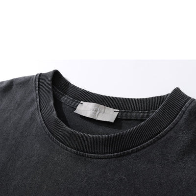 Camiseta Hombre Estampado Diablo Lavado Vintage - Image 3